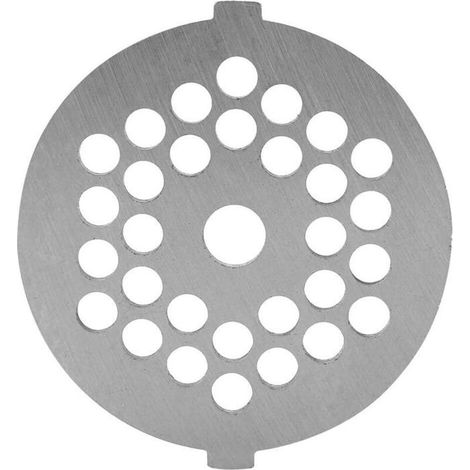 Disque à Trous Couteau à Viande Hachoir à disques en Acier Inoxydable Couteau à Hachoir à Viande avec Trous de 5 / 7mm Piè (1/4)
