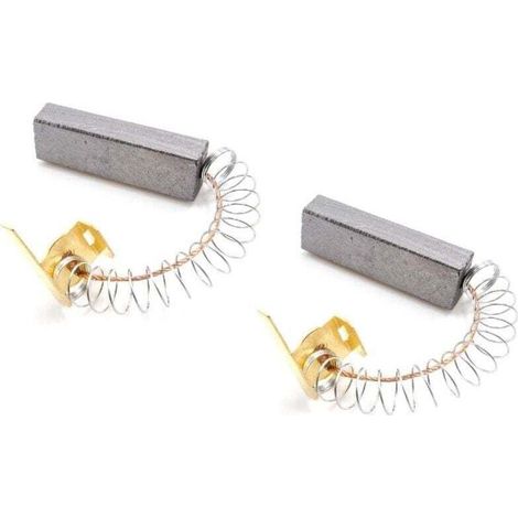 2x Balais de charbon pour moteur 6,5x10x30mm compatible avec Midea aspirateur aspirateur