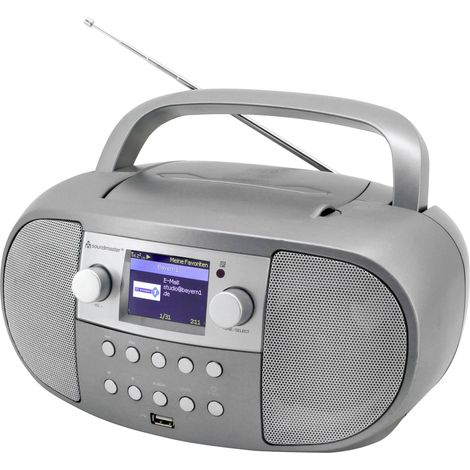 soundmaster SCD7600TI Radio de table Internet DAB+, FM, Internet CD, USB, Bluetooth, WiFi, radio internet avec caisson d'enceinte, fonction réveil, a X919632 (1/3)
