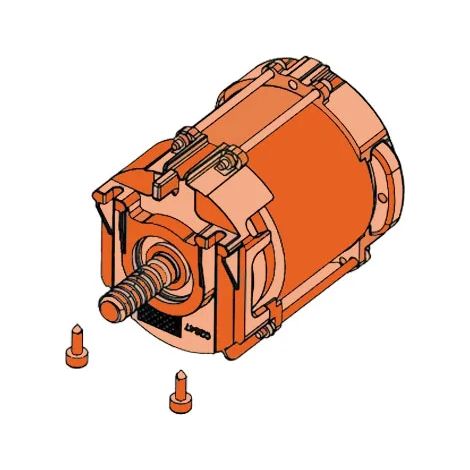 FAAC 63000441 Gruppo Motore Elettrico Per Attuatore 770N 230V Vac Ricambio (1/3)
