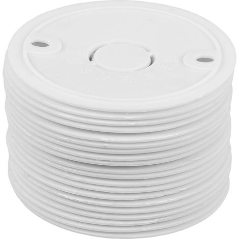 Ensemble de 20 cache-interrupteurs et prises en plastique blanc pour bureaux maisons, installation (1/5)