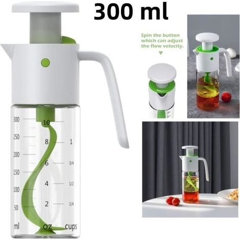 Salatflasche – Nicht spezifiziert – 300 ml – Auslaufsicher – Leicht zu befüllen – Klare Messskala (1/4)