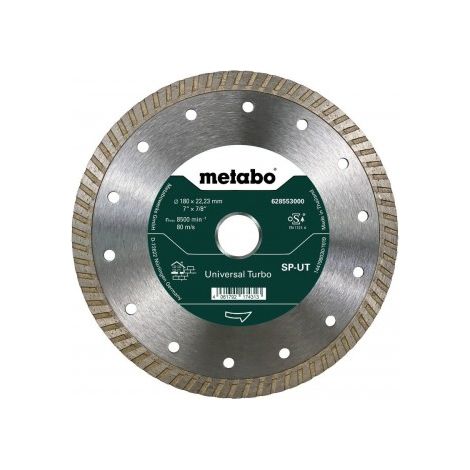 DISCO DE DIAMANTE SP-UT 180MM 22,23MM 10MM - METABO