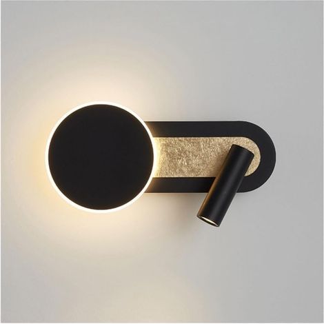 Applique da parete minimalista moderna in acrilico, applique LED, ideale per camere da letto, comodini e altri ambienti. (1/5)