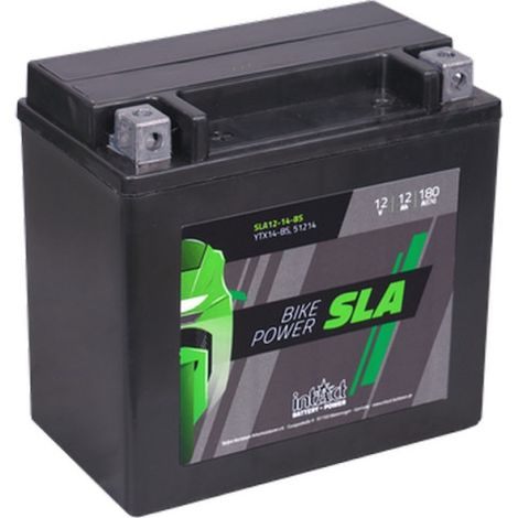 Batterie moto POWER Bike AGM YTX14-BS 12v 12ah 180A SLA