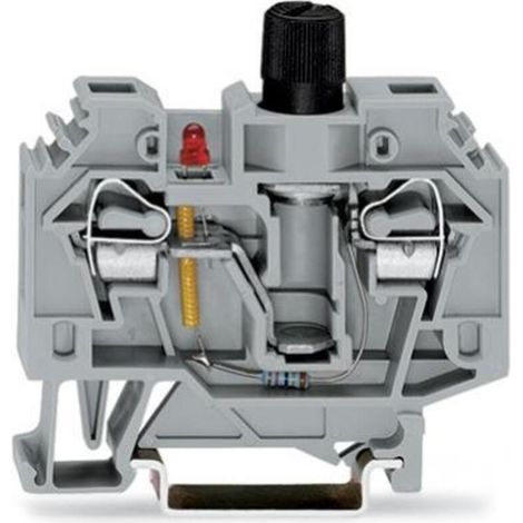 WAGO GmbH& Co. KG Sicherungsklemme 6qmm, grau 282-128/281-413 (1/4)