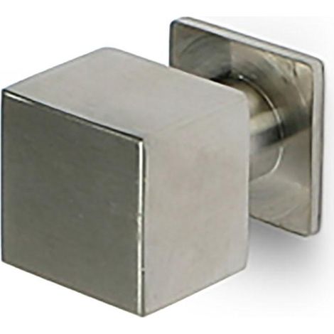 HERRAJES ALK pomo acero inoxidable core 20mm. , 0UNIDADES