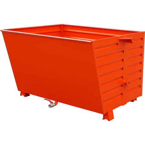 eurokraft pro, Conteneur basculant pour copeaux BSL avec fond en