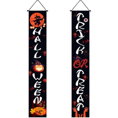 Couplet d'Halloween Bannière d'Halloween 06 06 06 (1/5)