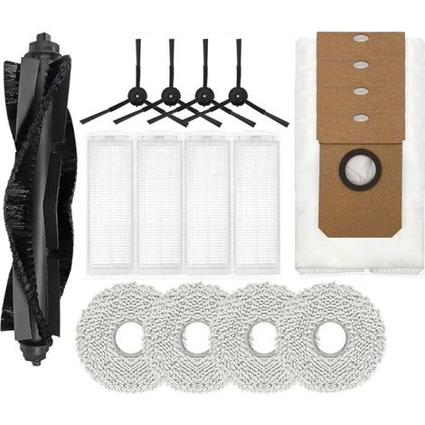 Set accesorios para robot aspirador Karingbee S7 Omni repuestos cepillo lateral principal bolsa polvo mopa (1/5)