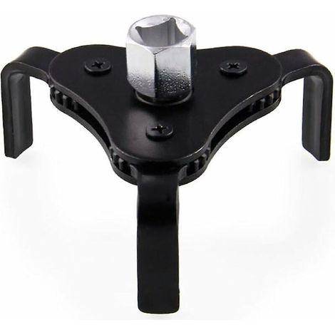 oil Filter Wrench Black 53mm - 108mm Diameter Removable Filter Universal Car Oil Filter Tool (1/5)