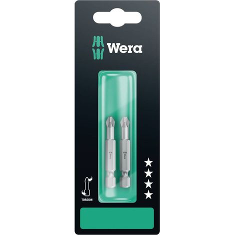 Wera, 851/4 TZ SB Inserti a croce, PH 1 x 50 mm (1/5)