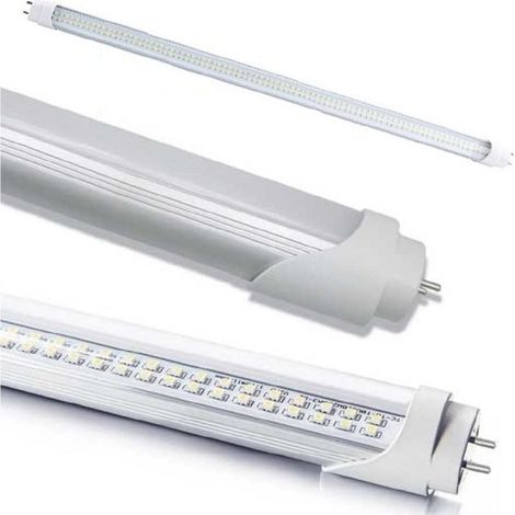 Led T8 Neon Tube 60cm 90cm 120cm 150cm 6000k 3000k Neutral Warm Light -60 Cm Couverture Transparente -
