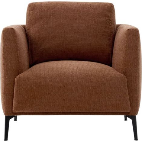 Fauteuil en Revêtement en tissu natté ODELLE
