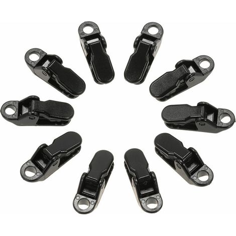 Green Mobility-Pinces Pour Bache A Pince Pour Auvent, 10 Pieces (1/4)