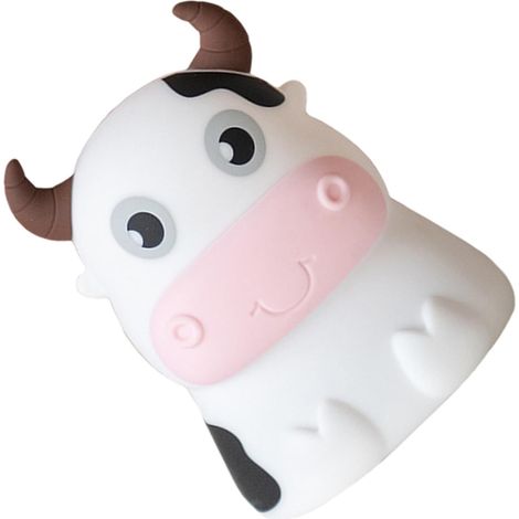 Veilleuse Sommeil en Silicone Forme Vache Lampe de Nuit (1/5)