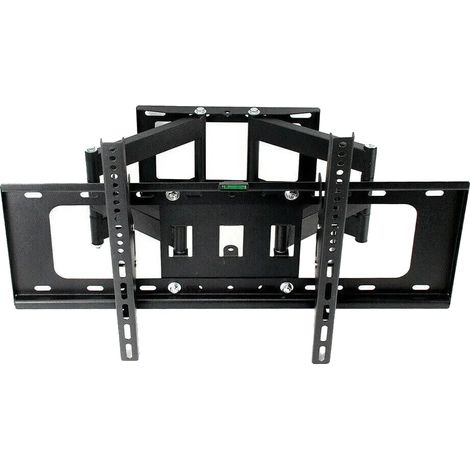 Supporto per TV con regolazione di rotazione e inclinazione, compatibile con TV da 32 a 70 pollici, colore nero, per TV da 32 a 70 pollici (1/2)