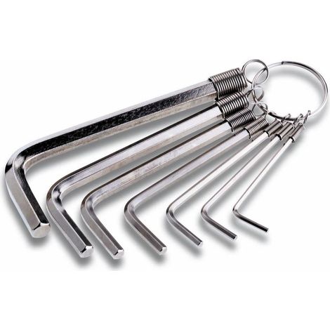 Set di chiavi a brugola esagonali SW2 - SW11, 8 pezzi, Cimco 110592 (1/3)