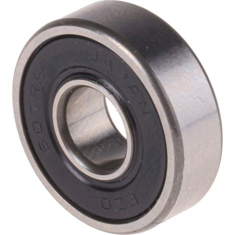 Rs Pro – Roulement à billes étanche rigide – Diamètre intérieur 7mm – Diamètre extérieur 19mm – Largeur 6mm – Type rainure profonde