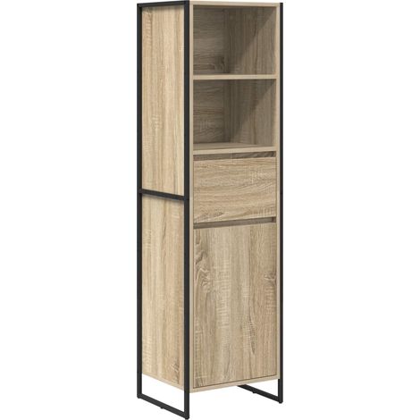 Maison Exclusive - Bücherregal Sonoma 43 x 36 x 150,5 cm Holzwerk