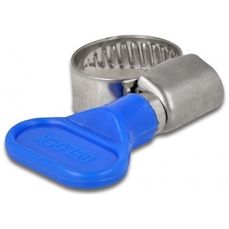 Fascetta Delock 19404 acciaio inox senza attrezzi 10 pezzi