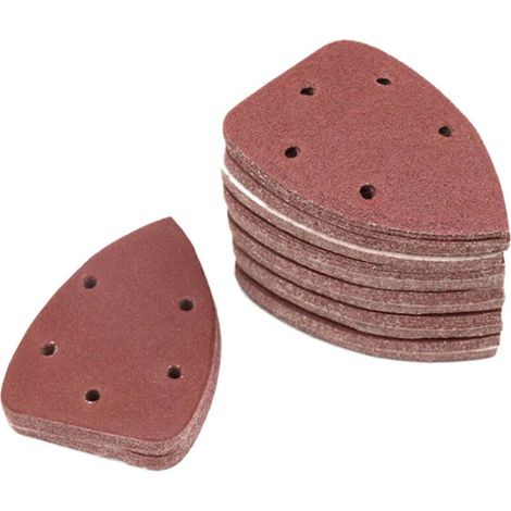 Lot de 50 disques de ponçage – Grains mixtes – Pour ponçage et polissage – Compatible multi-usages (bois, métal, plastique) (1/5)