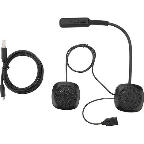 Casque moto Bluetooth avec kit mains-libres, réponse automatique et manuelle intégrée (1/5)