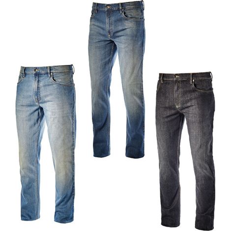 Diadora Utility STONE 5 PKT Hose Stretch Arbeitsjeans - 28 - Blau