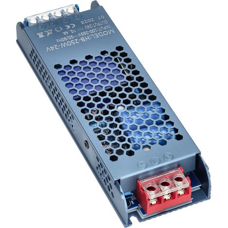 Transformador IP20 250W 24V 10,4A SLIM