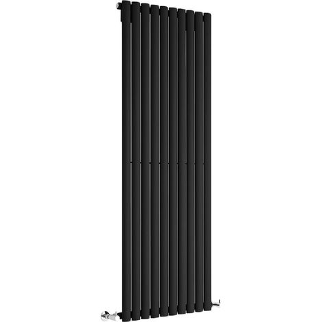 Hudson Reed Vitality – Radiateur Design Vertical – Noir – 160 x 59cm (1/5)