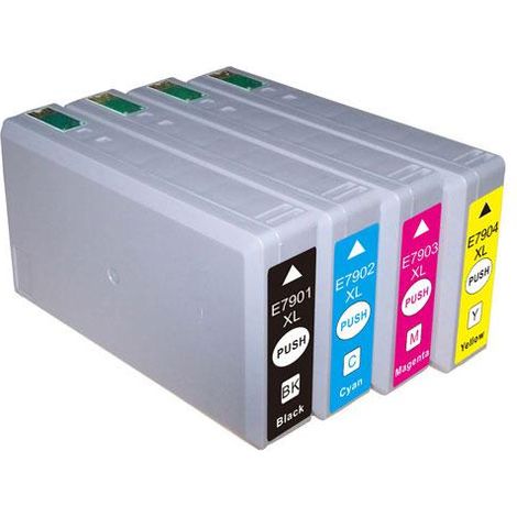 Cartucho de tinta genérico Epson T7893/T7903/T7913 (C13T789340/C13T79034010/C13T79134010) de alta calidad.

Adecuado para uso en las siguientes impres