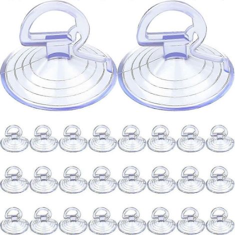 Lot de 24 ventouses pare-soleil pour pare-brise de voiture. petites ventouses en PVC pour vitres de voiture (1/5)