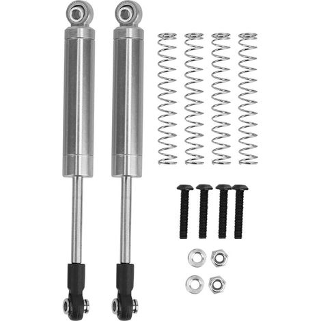 Amortisseur - Alliage D Aluminium - 102 Mm - Pour Modèle Rc Crawler - Lot De 2 (1/5)