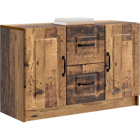 Maison Exclusive - Credenza Legno antico 89 x 34,5 x 57 cm Legno ingegnerizzato