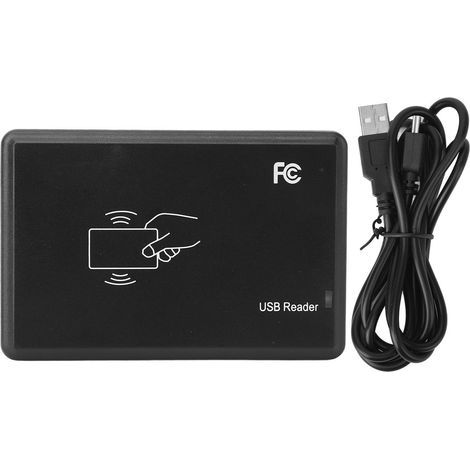 125KHZ Low Frequency RFID ID Card Reader with USB Interface, Access Control Transmitter (1/5)