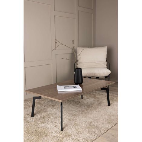 Bethan table basse noyer décor. (1/4)