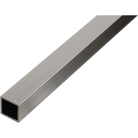 ALBERTS Vierkantrohr, Edelstahl, LxBxHxS 1000 x 20 x 20 x 1,5 mm (1/3)