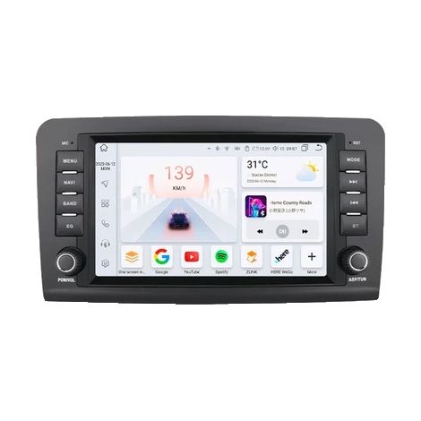 Autoradio, touchscreen da 8 pollici, GPS integrato, S6-6G 64G-8 core-4G (1/2)