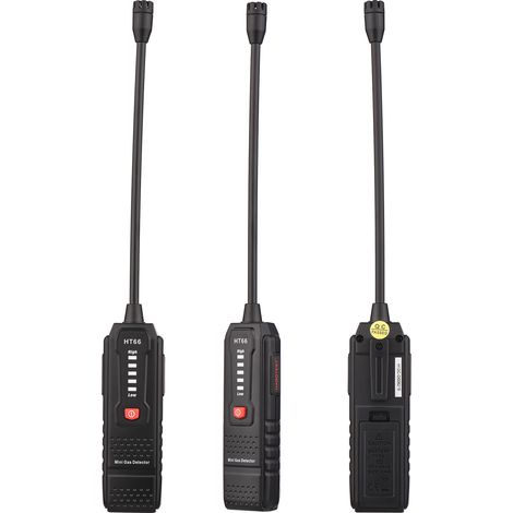 HABOTEST HT66 Mini détecteur de gaz portatif domestique jauge de détection de combustible avec longue sonde moniteur de fuite testeur PPM mètre Instrument d'alarme de Concentration de méthane (1/5)