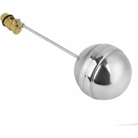 Schwimmkugelventil, DN15 G1/2 Messing-Außengewinde-Wassersensor, Schwimmkugelventil aus Edelstahl (1/4)