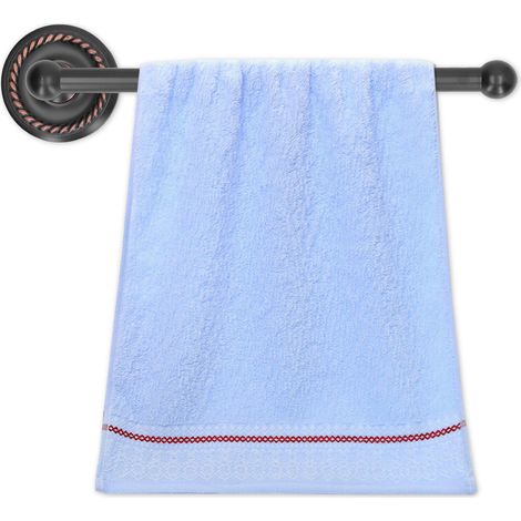 Porte-serviettes rétro en cuivre, tringle à serviettes, porte-vêtements, accessoires de salle de bain (1/5)