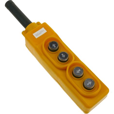 BeMatik - Boîte de commande avec 2+2 boutons poussoirs momentanés série COB 70x65x230mm (1/5)