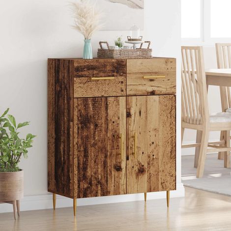 vidaXL  Sideboard  Old Wood 69.5 x 34 x 90 cm Engineered Wood