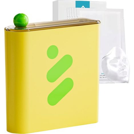 Organisateur de Coiffeuse Rangement Bureau pour Masques Faciaux Boîte de Rangement pour Frigo et Cosmétiques, Organisation Salle de Bain et Table de Toilette (1/5)