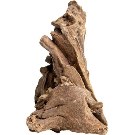 Dekorative, gezackte Holzwurzel für Aquarien, Naturholzdekoration, 30–45 cm