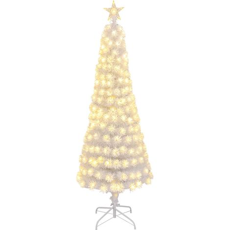 CASART6 FT Artificial Xmas Tree Pencil Christmas Tree w/248 Branch Tips (1/5)