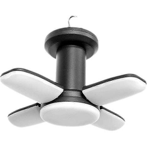 Lampe solaire LED extérieure à crochet pour tente, lampe de camping, lampe de secours (1/5)