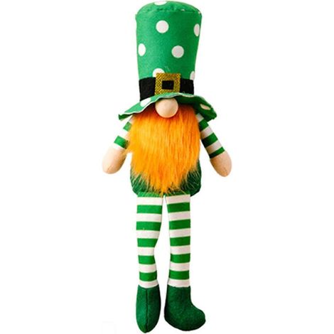 Patrick's Day Gartenzwerg Tischdeko Accessoires männlich