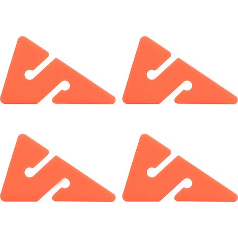 Tauchleinenmarkierung, dreieckiger Pfeil, ABS-Tauchleinenanzeiger für technisches Höhlentauchen, orange (1/5)