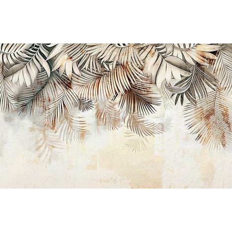 Papier peint panoramique - Feuilles - 130 cm x 81 cm (1/2)